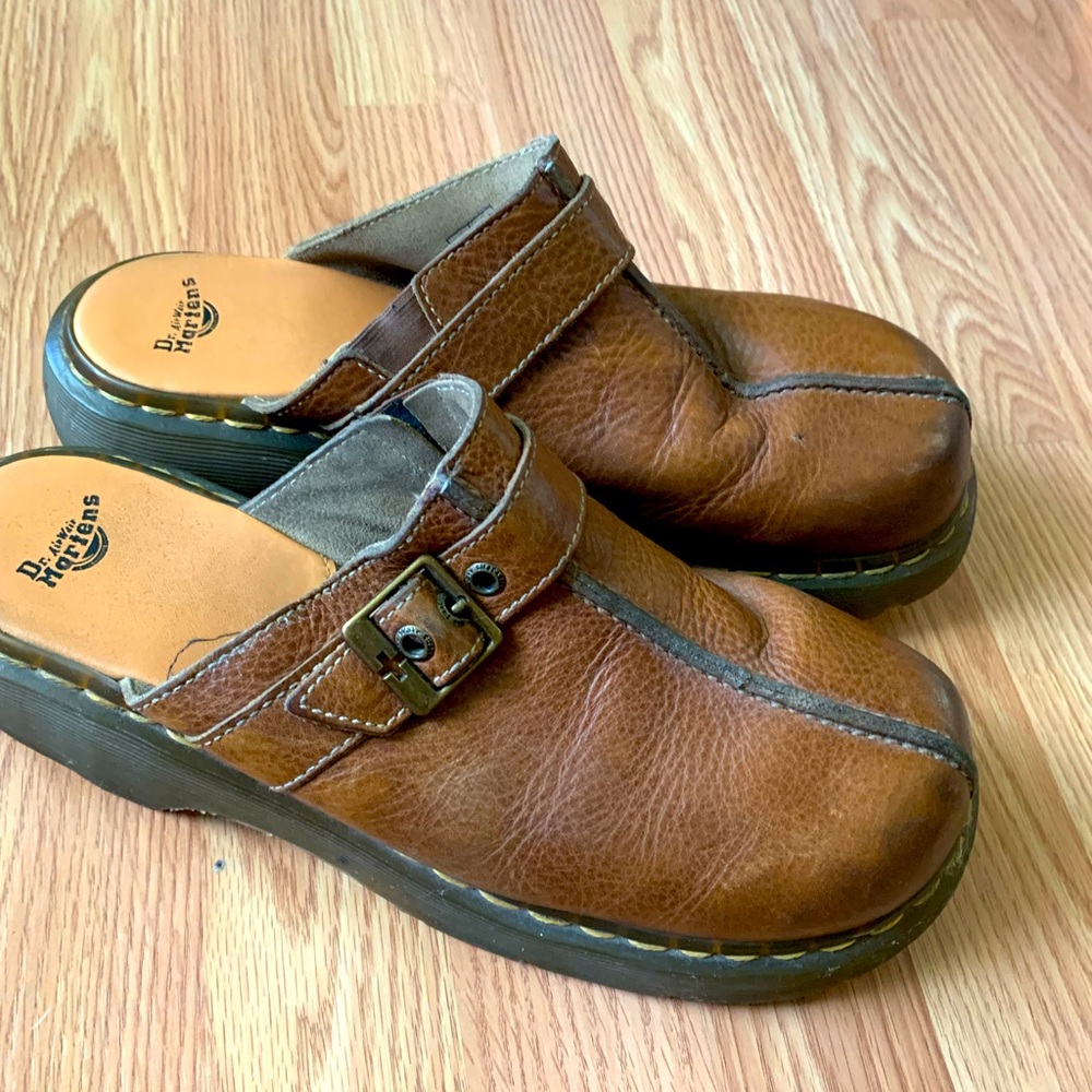 Vintage Dr. Martens leather mules